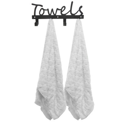 Bathroom 26cm Wall Mounted Towel Bar