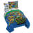 Paramount Nickelodeon TMNT Mutant Mayhem 7 Piece Full Bed Set With Sham