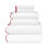 Antalya 6 Piece Turkish Cotton Towel Set