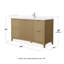 Meuble-lavabo simple avec plateau en quartz Palmilla-124971921-124971918-124971916