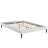 Modway Sherry Vinyl/Wood Bed Frame with Round Tapered Legs-18560833-18560831