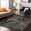 Tapis gris Cerrito AMF555 lavable à la machine de qualité supérieure-104020373