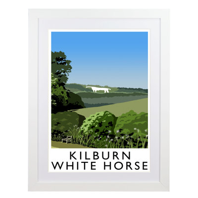 Kilburn White Horse by Richard O'Neil - Print