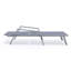 Chaise longue d'extérieur en métal avec table-88151117