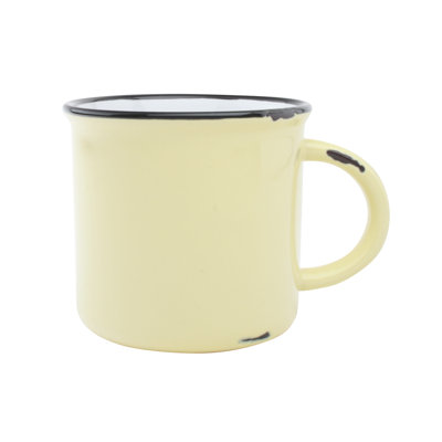 Tinware Stoneware Coffee Mug