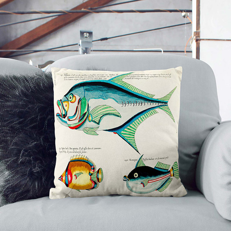 X1527X Square Throw Cushion, 40cm H x 40cm W x 15cm D