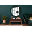 Huldar Glass Flat Wall Mirror
