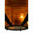 Metro Fusion Glass Semi Flush Mount