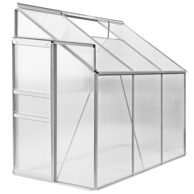 192 cm x 127 cm Anlehngewächshaus Artin