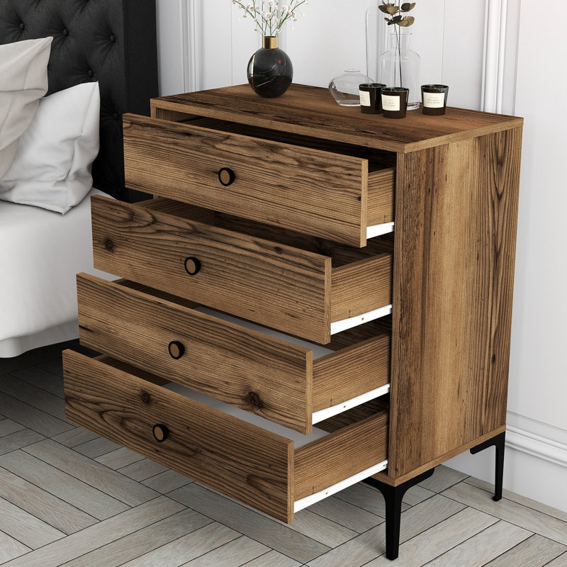 Commode Paucker, Brun