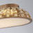 38.6" Vintage Crystal Oval LED Flush Mount