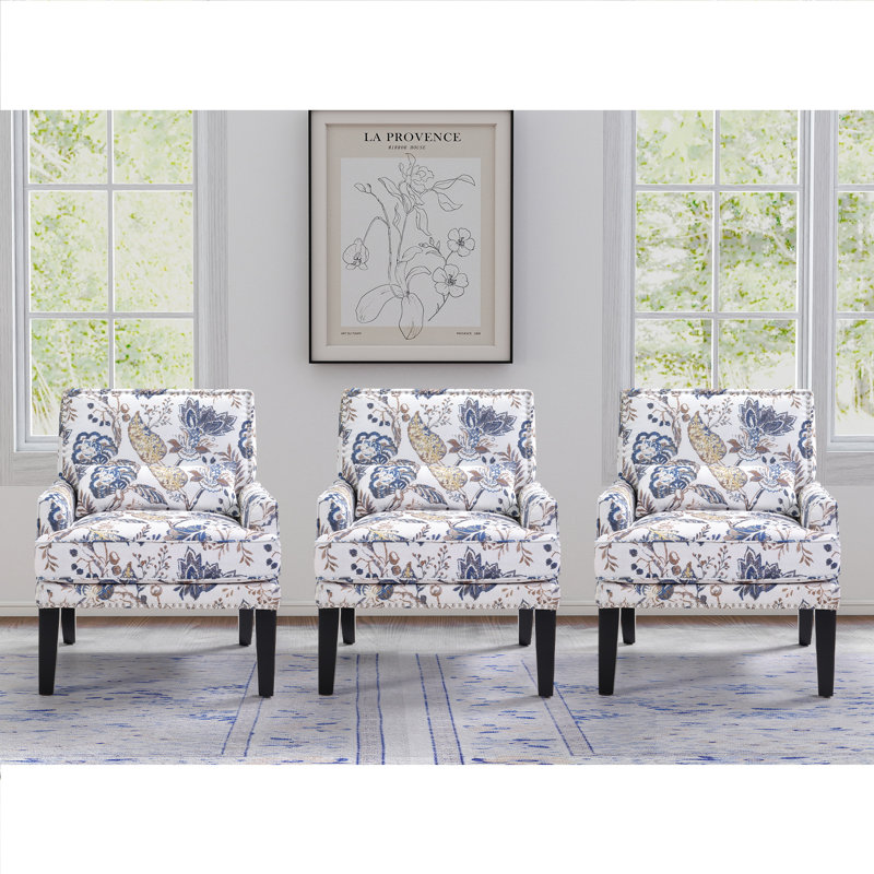 Fauteuil Christie 28 po, Blue Floral