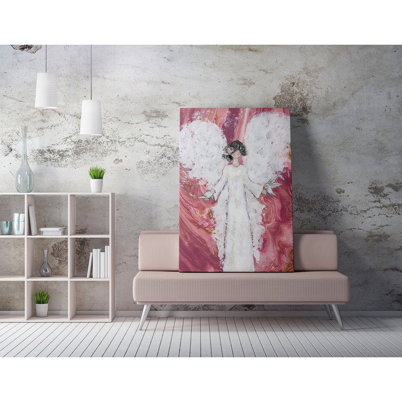 Peinture décorative sur toile, H 39,37 po x l 27,56 po