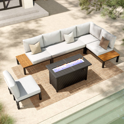 Bavan Sectional Seating Group with Cushions