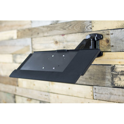 Plateforme pour clavier de bureau H 9,5 po x l 25 po