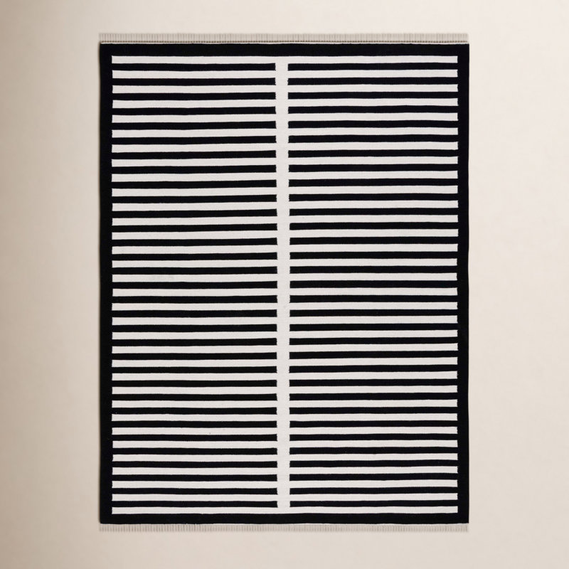Delia Striped Indoor Rug, Rectangle 8' x 10'