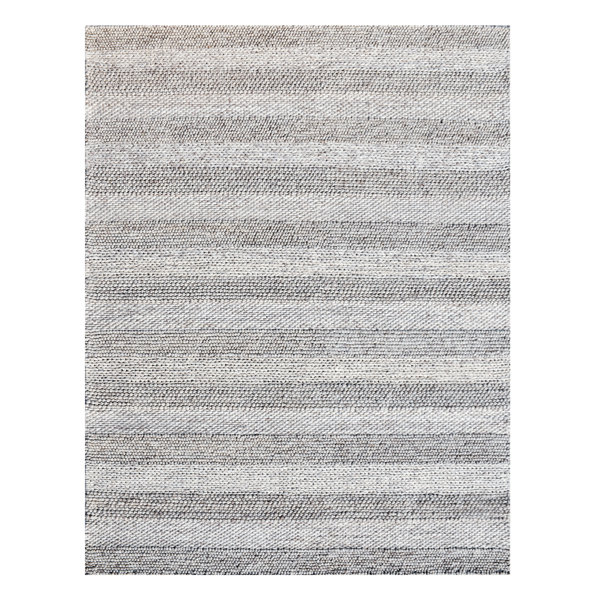 Gracie Oaks Medrea Hand Knotted Striped Rug | Wayfair