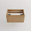 Meuble-lavabo rayé mural 30 po pour salle de bain moderne, Kd-126271742