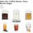 1.8 Quart Stackable Acrylic Flip‑Tite Storage Container, Airtight Canister with 2 Spoons for Pantry Dry‑Goods