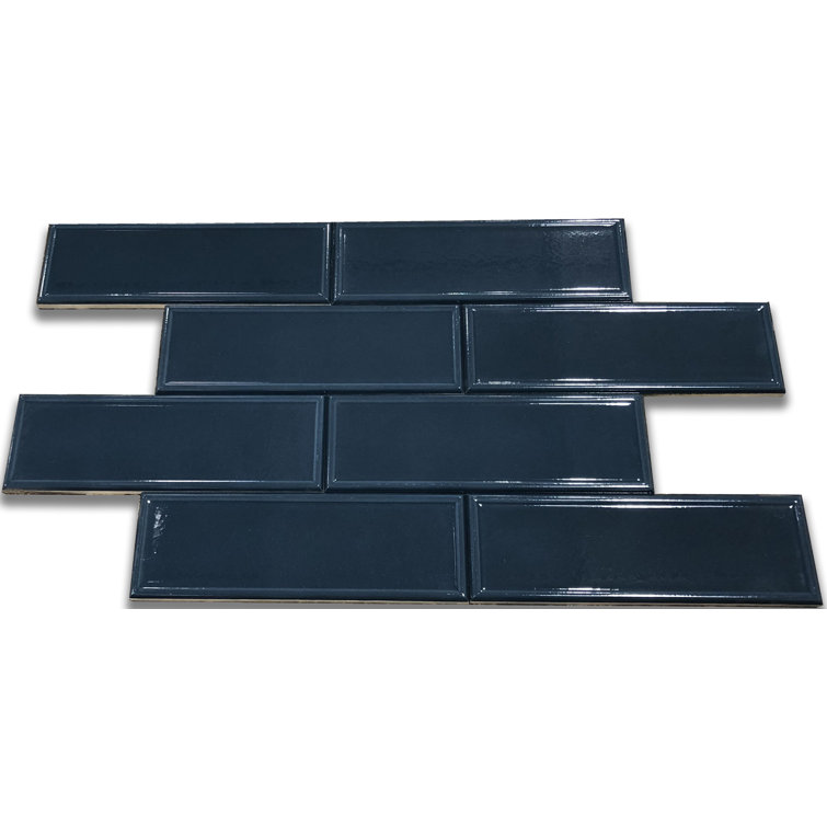 3"X9"Straight Edge Ceramic Singular Subway Tile