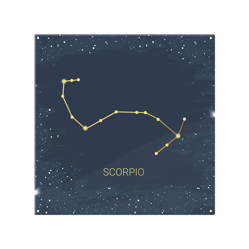 Scorpio Dining Splash Back, 50cm L x 60cm W