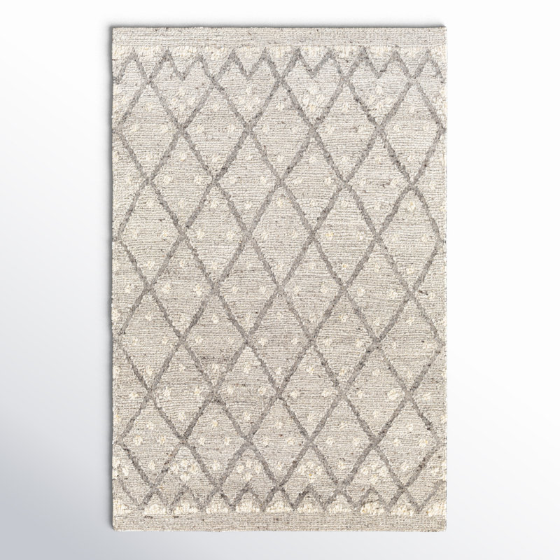Elisha Wool Geometric Indoor Rug, Rectangle 2' x 3'