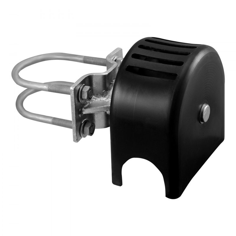 Sliding Gate Kit w/ U-Shaped Groove Track Wheels/Cover for Cantilever