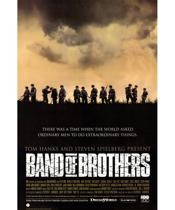 Band of Brothers, H 18 po x l 12 po