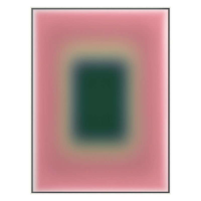 Blur 3 Print by Renee Stramel, 60" H x 45" W x 2.63" D, White