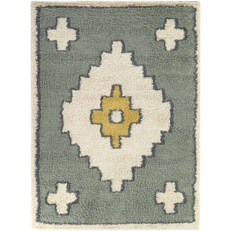 Tapis rectangulaire Labeebah, Rectangle 5 pi 3 po x 7 pi