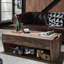 Meila Lift Top Floor Shelf Coffee Table with Storage