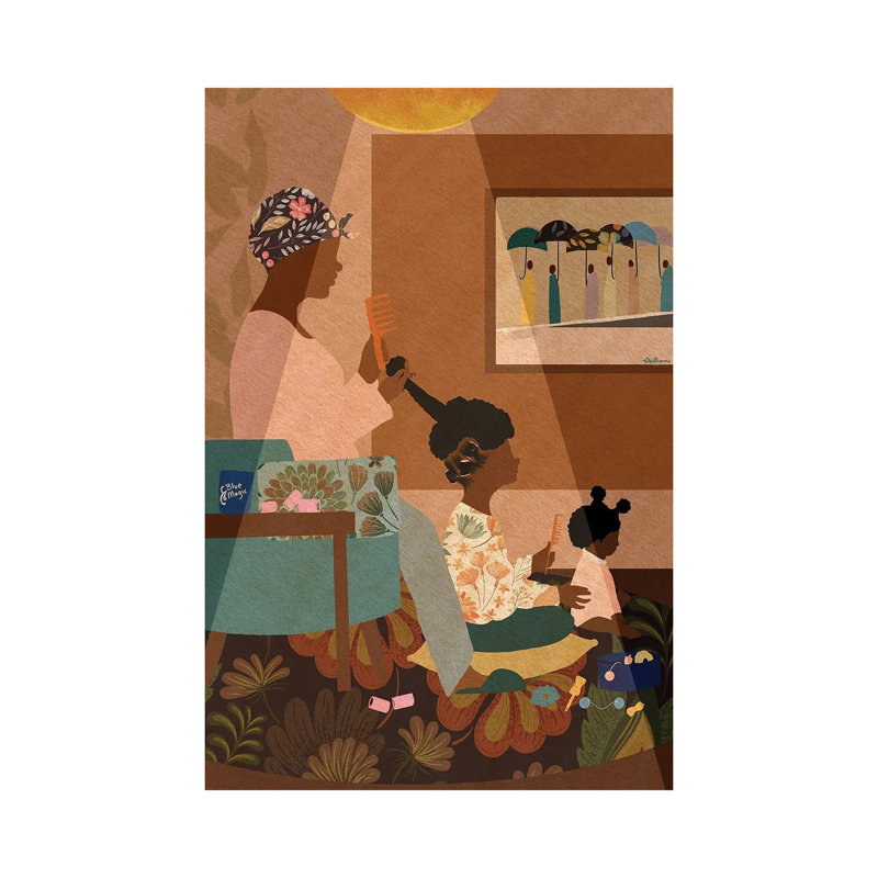 " Sit Still " by DeeLashee Artistry, 26" H x 18" W x 1.5" D
