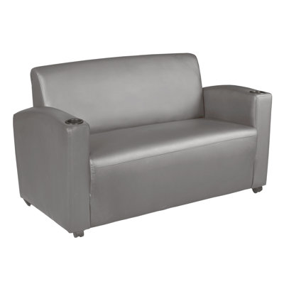 Chaise de réception en vinyle l 56 po Supernova