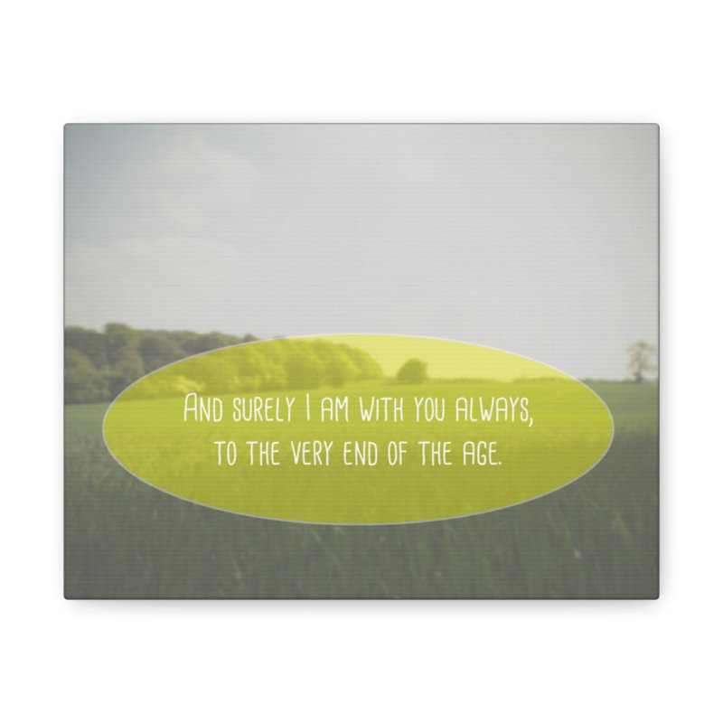 With You Always - Wrapped Canvas Print