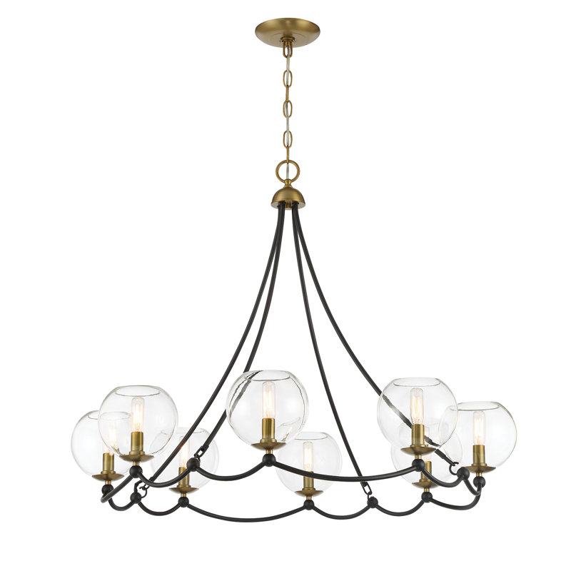 Lustre à 8 lumières Merton