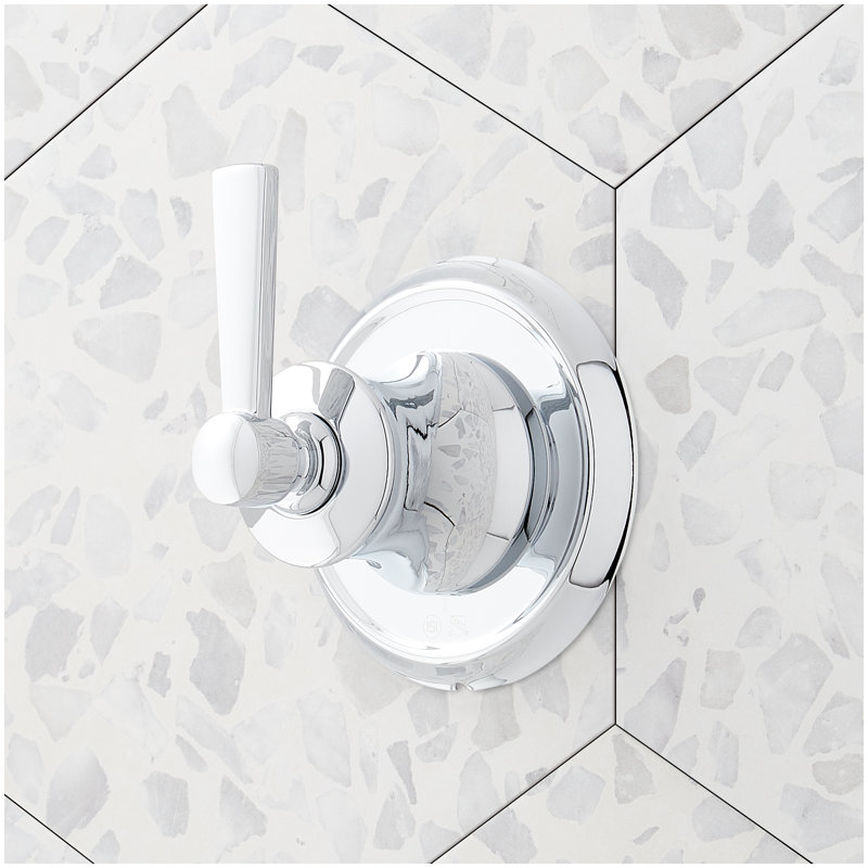 Pendleton Pressure Balance Shower System with Hand Shower - Chrome, Chrome