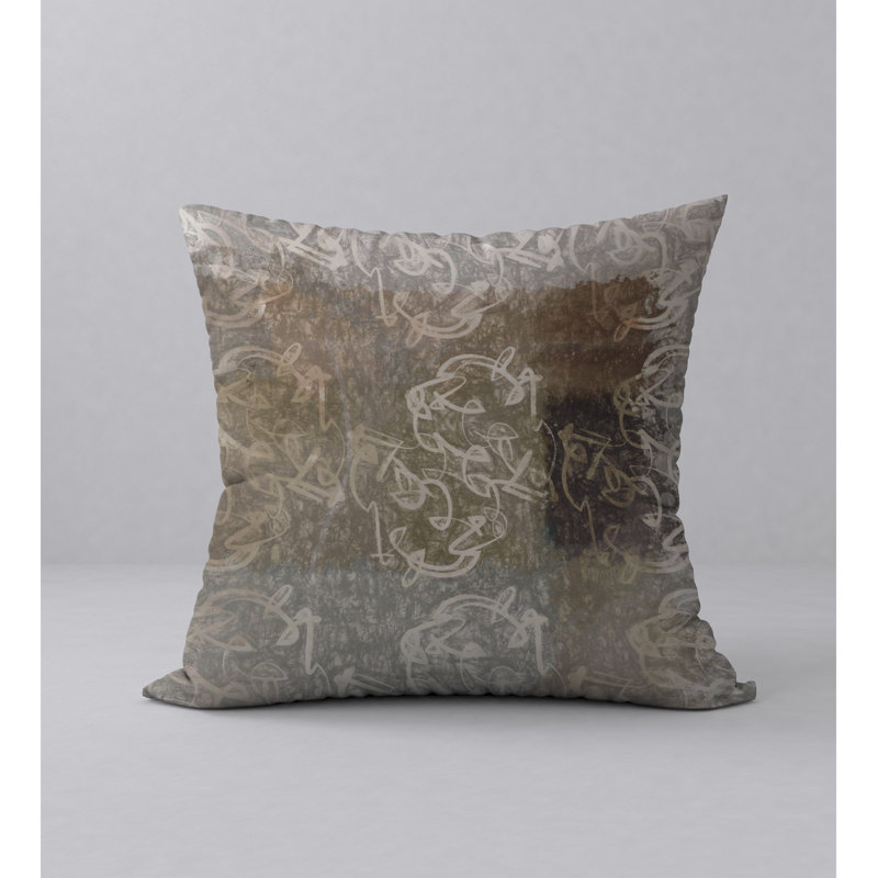 Housse de coussin carrée/insert, 18 po x 18 po