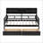 Twin Size Daybed with Wood Slat Support, Bedside Shelf, and Two Drawers for Maximum Storage and Comfort-1920257771-1920257769