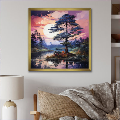" Pine Tree Majestic Twilight "