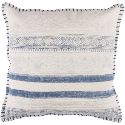 Lola Square Cotton Pillow Cover