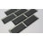 Reflection 11.82 in. x 12.01 in. Brick Joint Glossy Glass Mosaic Tile-36932779