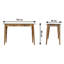 Akins Solid Wood Top Writing Desk