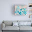 Art mural sur toile tendue - "Aquatic Harmony" Amy Tieman pour décoration de salon, de chambre à coucher ou de bureau - 35 x 47