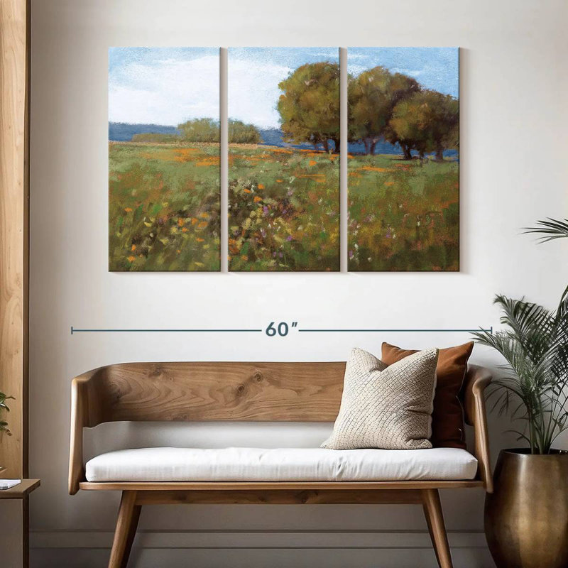 Alvord Spring Day Meadow, 32" H x 50" W