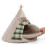 Lit pour chien recouvert de blé-cat joyeux camper hut agneau-cat hut Novelty