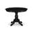 5-pc Table set consists of a Round Table and 4 Texture Polyester stackable Chair - (Finish Option).-550266186