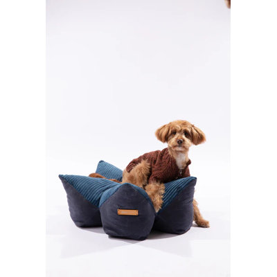Lit avec coussins Oulu X - Cuddle Pet - bleu marine