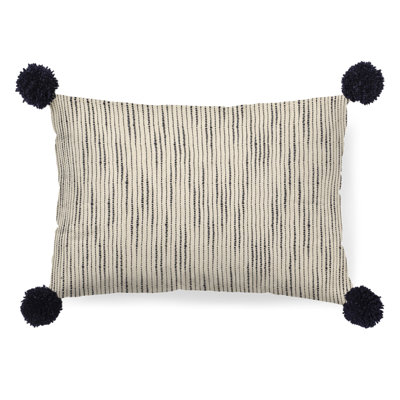 Housse de coussin carré en mélange de coton