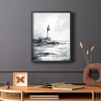 Série NAUTICAL - Impression encadrée de qualité supérieure - Prêt à accrocher - Aucun clou requis