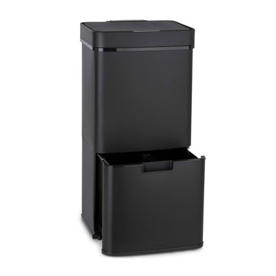 72 L Abfalleimer Royal mit Touch-Deckel aus Edelstahl